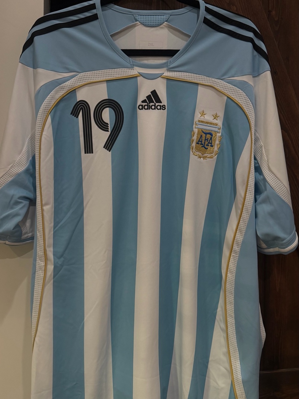adidas Messi Argentina Soccer Jersey